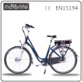 MOTORLIFE EN15194 2015 NUEVO ESTILO 250w bicicleta eléctrica usa ladies